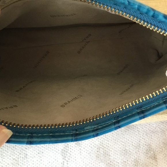 Brahmin Lorelei Mini Handbag in Gorgeous Teal w/Registration Card & Dustbag NWT- - Picture 7 of 7